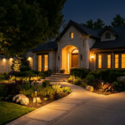 Modern landscape lighting styles