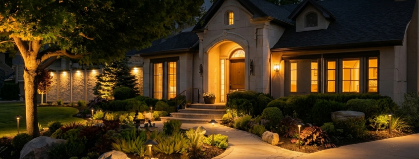 Modern landscape lighting styles
